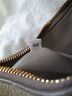Prada 100% Leather Tan Prada Logo-Strap Shoulder Bag in Grey Leather One size - photo 11