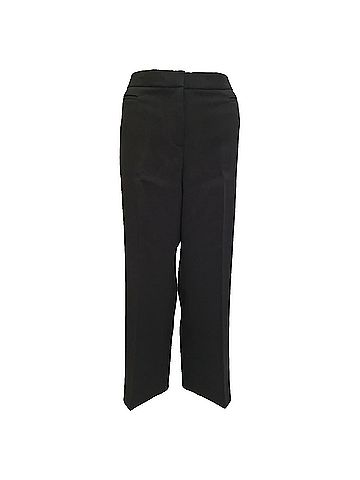 Michael Kors Michael Michael Kors Trouser Pants in Black Polyester (view 1)