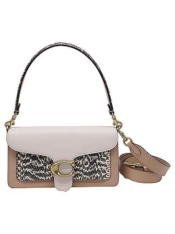 Coach Coach Tabby Colorblock Shoulder Bag in Brown Leather (view 1)