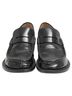 Loewe 100% Leather Black Loewe Terra Kitten-Heel Penny Loafers in Black Leather Size EU 38 - photo 2