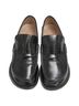 Loewe 100% Leather Black Loewe Terra Kitten-Heel Penny Loafers in Black Leather Size EU 38 - photo 5