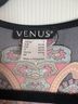 Venus Floral Black Multi Color Cocktail Dress Size S - photo 9
