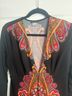 Venus Floral Black Multi Color Cocktail Dress Size S - photo 5