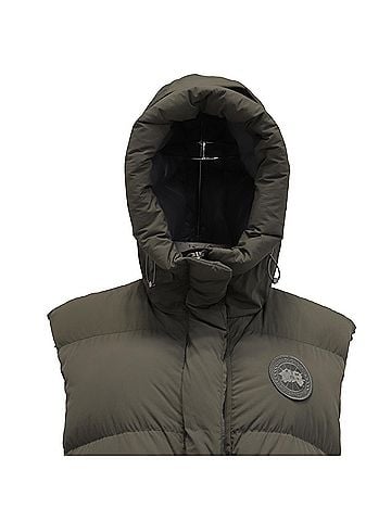 Canada Goose Canada Goose Rayla Belted Vest in Green Polyamide (view 2)