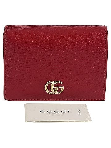 Gucci Gg Marmont Card Case Wallet (view 1)