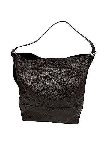Christophe Lemaire  Lemaire Belted Tote Bag in Brown Cow Leather (view 1)