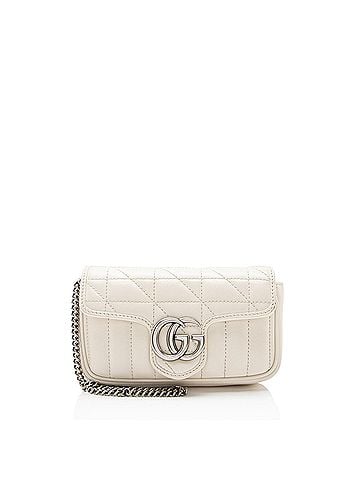 Gucci Gucci Mixed Matelasse Leather GG Marmont Aria Mini Flap Bag (view 1)