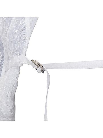 Jacquemus JACQUEMUS Bridal Le Chouchou 2023 Runway Dentelle white tulle jacket FR34 XS (view 2)