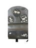 Coach 100% Leather Print Black Backpack One size - photo 2