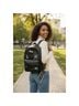 Coach 100% Leather Print Black Backpack One size - photo 11