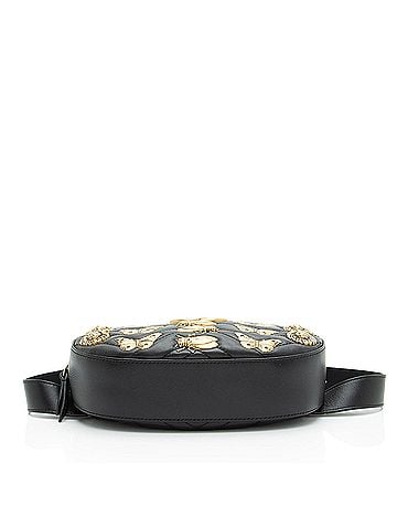 Gucci Gucci Matelasse Leather GG Marmont Animal Studs Belt Bag - Size 34 / 75 (view 2)