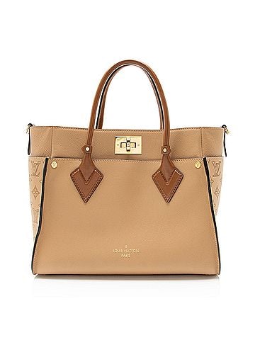 Louis Vuitton Louis Vuitton Mahina Calfskin On My Side MM Tote (view 1)
