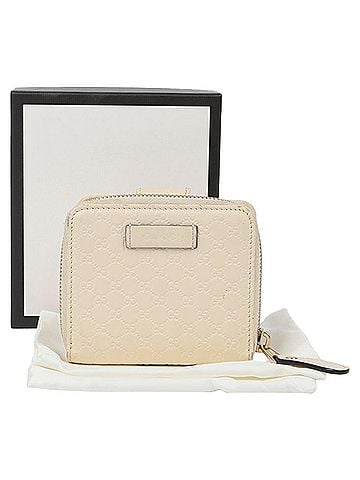 Gucci Micro Sima Zipper Coin Wallet (view 1)