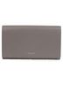 Saint Laurent 100% Leather Gray Flap Long Wallet One size - photo 1