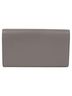Saint Laurent 100% Leather Gray Flap Long Wallet One size - photo 4