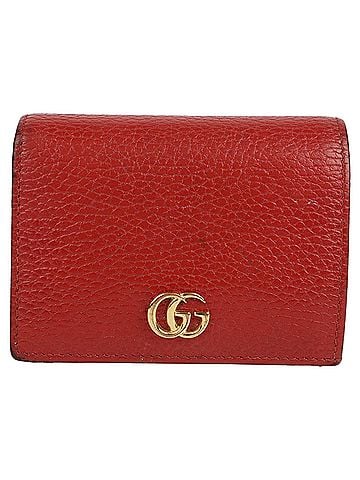 Gucci Gg Marmont Card Case Wallet (view 1)