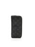 Louis Vuitton 100% Canvas Black Louis Vuitton Monogram Eclipse Vertical Zippy Wallet One size - photo 1