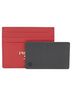 Prada 100% Leather Red Triangle Logo Card Holder One size - photo 7