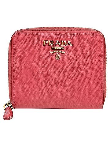 Prada Saffiano Zip Coin Purse (view 1)