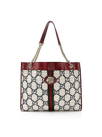 Gucci Gucci GG Tweed Rajah Large Tote (view 1)