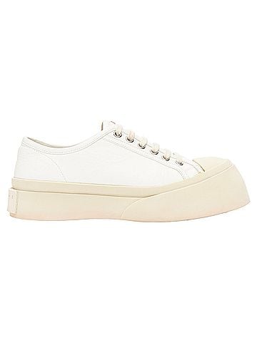 MARNI Marni Pablo white leather chunky wide toe lace up low top sneakers EU36 (view 2)