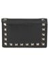 Mario Valentino 100% Leather Black Rockstud Compact Wallet One size - photo 3