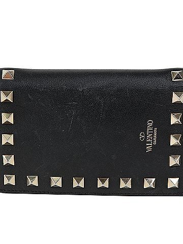 Mario Valentino Rockstud Compact Wallet (view 2)