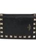 Mario Valentino 100% Leather Black Rockstud Compact Wallet One size - photo 2