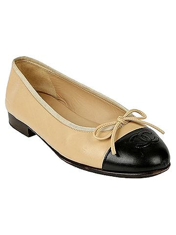 Chanel Two-tone Flat Shoes (view 2)