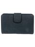 Prada 100% Leather Blue Metal Logo Wallet One size - photo 2