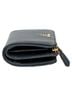Prada 100% Leather Blue Metal Logo Wallet One size - photo 5