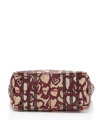 Burberry Burberry Nova Check Painted Hearts Tote (view 2)