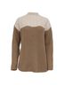 Sandro 100% Wool Brown Sandro Cable Knit Sweater in Brown Wool  Size L - photo 1