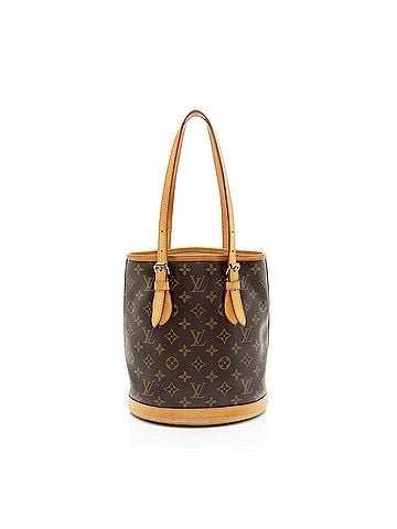 Louis Vuitton Louis Vuitton Vintage Monogram Canvas Petit Bucket Tote (view 1)