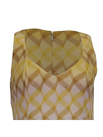 Missoni Missoni Patterned V-Neck Sleeveless Mini Dress in Multicolor Rayon (view 2)