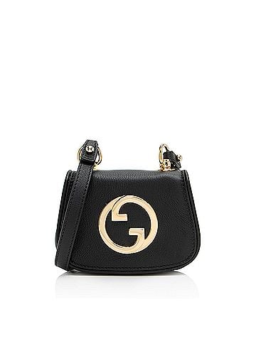 Gucci Gucci Leather Blondie Card Case on Strap (view 1)