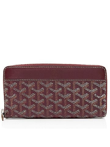 Mulberry Goyard Goyardine Canvas Matignon GM Zip Wallet (view 1)