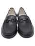Salvatore Ferragamo 100% Leather Black Salvatore Ferragamo Gancini Loafers in Black Leather Size EU 35 1/2 - photo 2