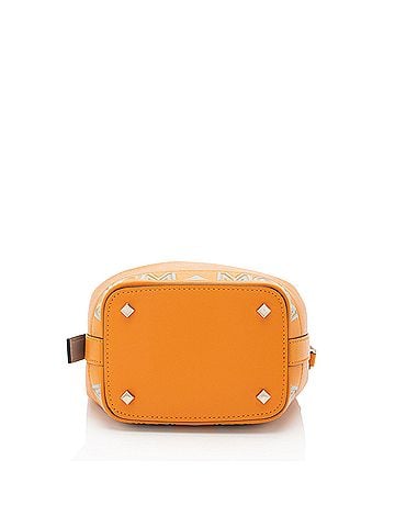 MCM MCM Leather Milano Drawstring Mini Bucket Bag (view 2)