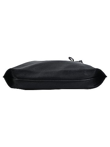 Tom Ford  Tom Ford Large Alix Fold Over Tote Bag in Black Leather (view 2)