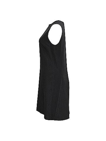 Alexander Wang Alexander Wang Black Pleated Mini A-line Dress in Black Polyester  (view 2)