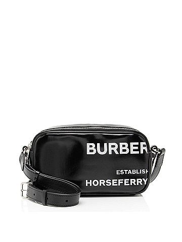 Burberry Burberry Coated Canvas Horseferry Print Micro Camera Bag (view 1)