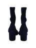 Stuart Weitzman 100% Suede Blue  Stuart Weitzman Fernanda Cap-Toe Sock Ankle Boots in Navy Blue Suede Size EU 37 1/2 - photo 3