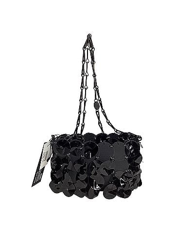 Paco Rabanne Paco Rabanne Paillette-Embellished Shoulder Bag in Black Sequin (view 1)