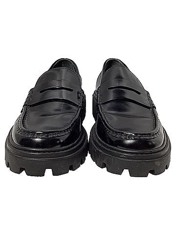 Tod's Tod's Penny Loafers in Black Leather (view 2)