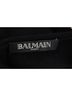 Balmain 100% Wool Black Balmain Button Embellished Top in Black Wool Size M - photo 4