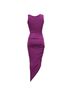 Vivienne Westwood 100% Synthetic Purple Vivienne Westwood Draped Maxi Dress in Violet Cotton Size 4 - photo 3