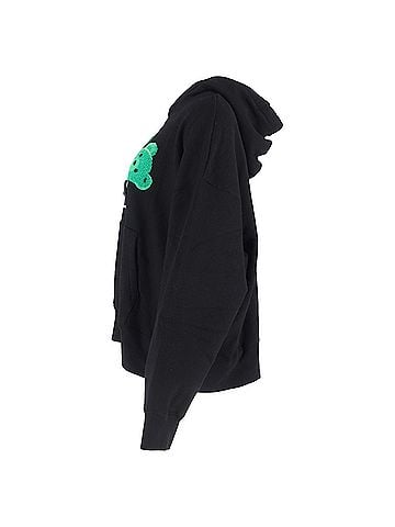 Palm Angels Palm Angels Kill The Bear Hoodie in Black Cotton (view 2)