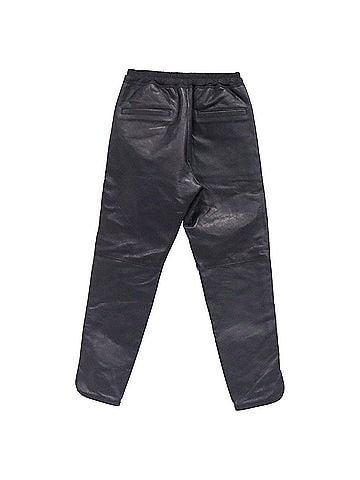Fear of God  Fear of God Seventh Collection Jogger Pants in Black Leather (view 2)