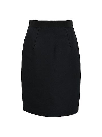 Giambattista Valli Giambattista Valli Pencil Skirt in Black Wool (view 1)